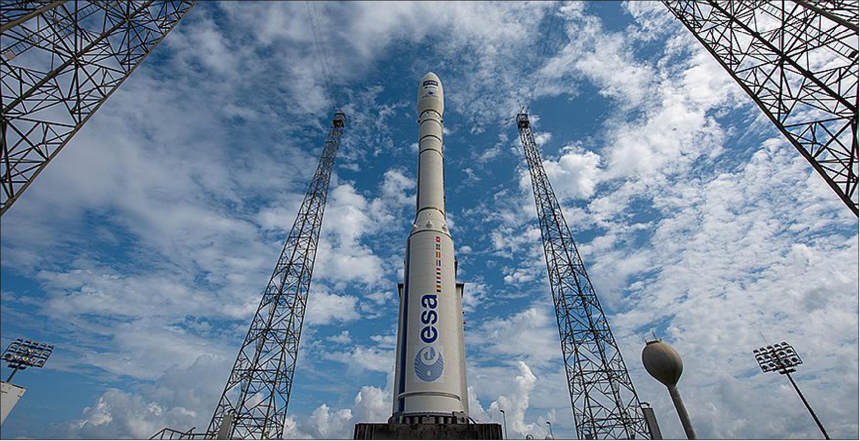 Figure 6: A flight readiness review conducted March 3 has cleared the Avio Vega launch vehicle to return to flight in April (image credit: ESA /M. Pedoussaut)