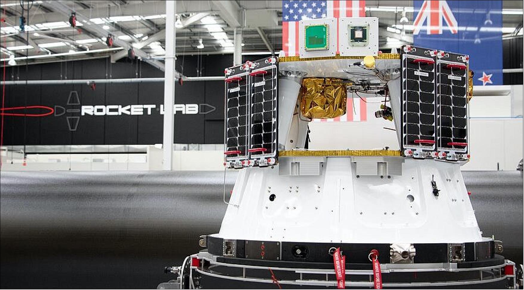Figure 31: In addition to launching six smallsats, the latest Electron mission includes "Photon Pathstone," a second test of the company's smallsat bus (image credit: Rocket Lab)