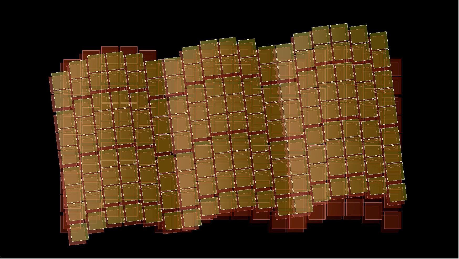 Figure 9: The sequence and layout of the Roman Space Telescope's High Latitude Spectroscopic Survey tiling pattern (image credit: NASA's Goddard Space Flight Center)