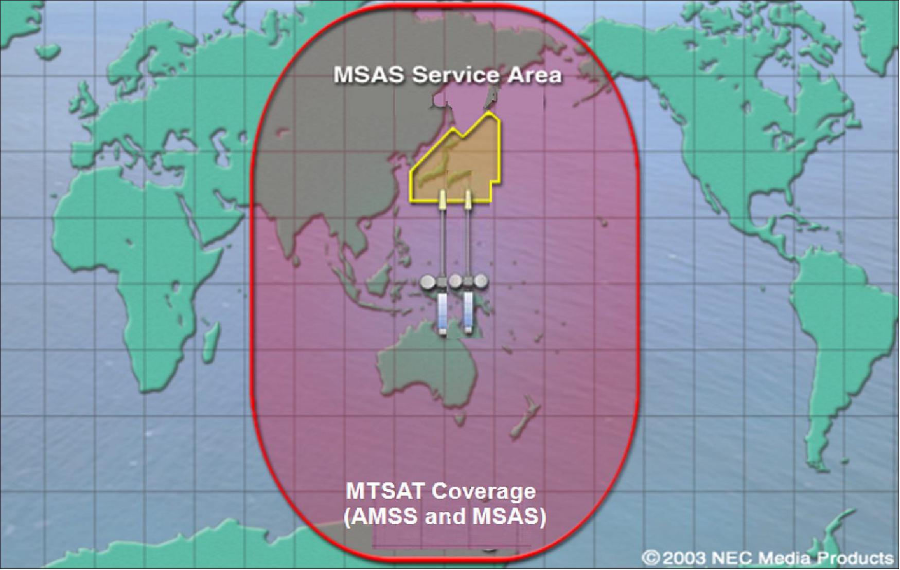 Figure 32: MSAS coverage (image credit: ENRI)