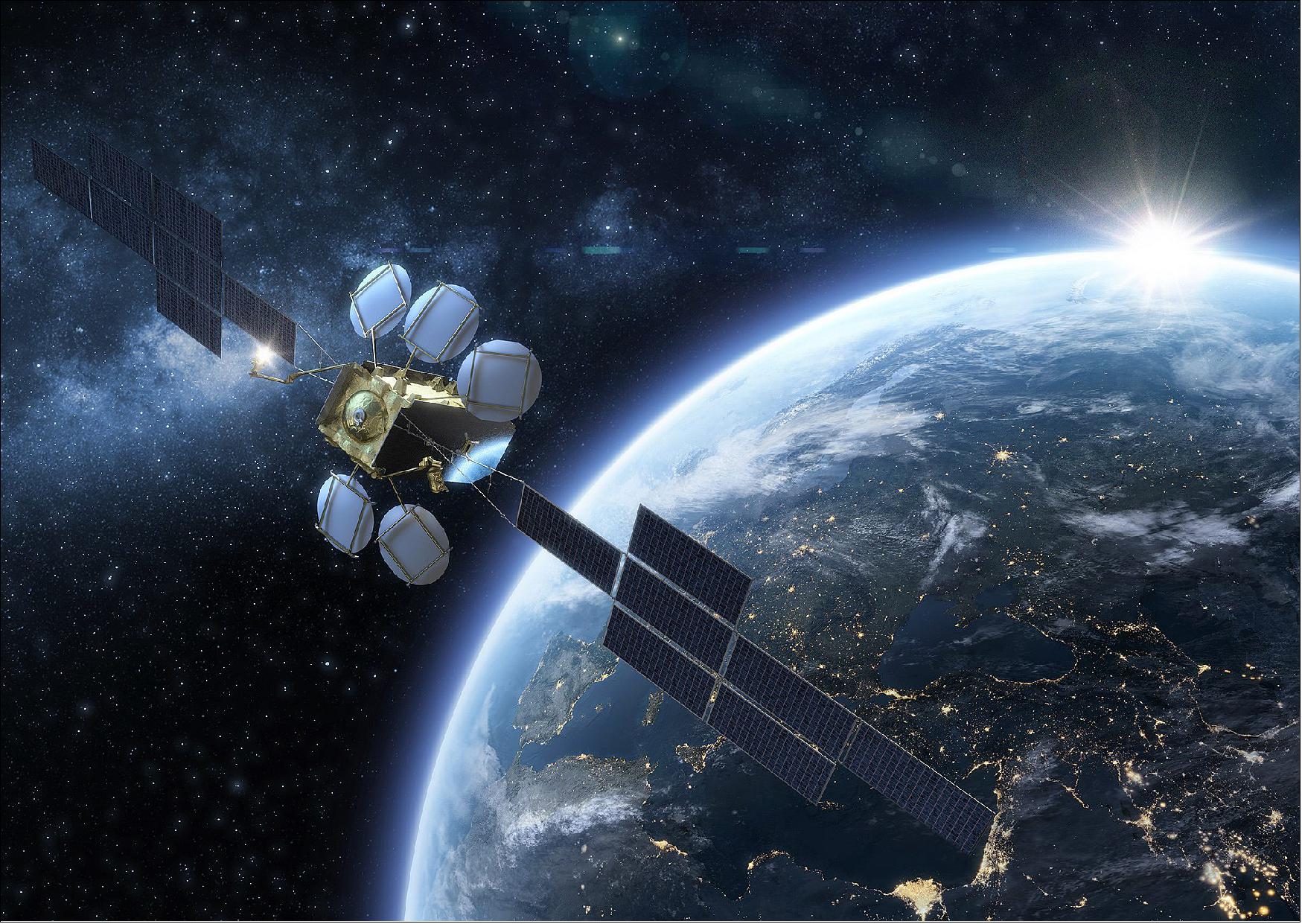 Figure 28: Eutelsat has been awarded a €100 million contract to develop, integrate and operate the EGNOS GEO-4 service for the European GNSS Agency (image credit: GSA)