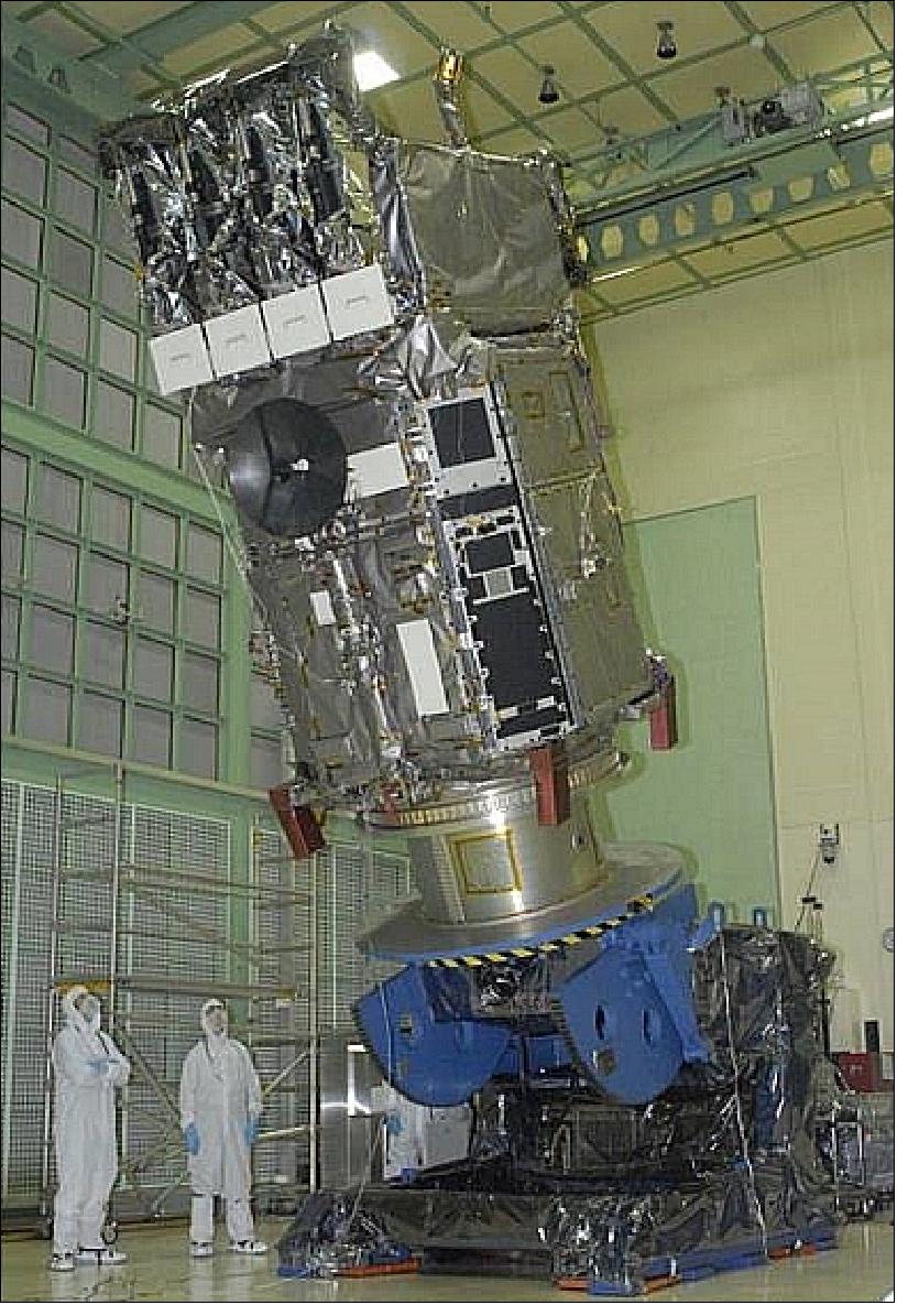Figure 6: Photo of the integrated SDO spacecraft (image credit: NASA)
