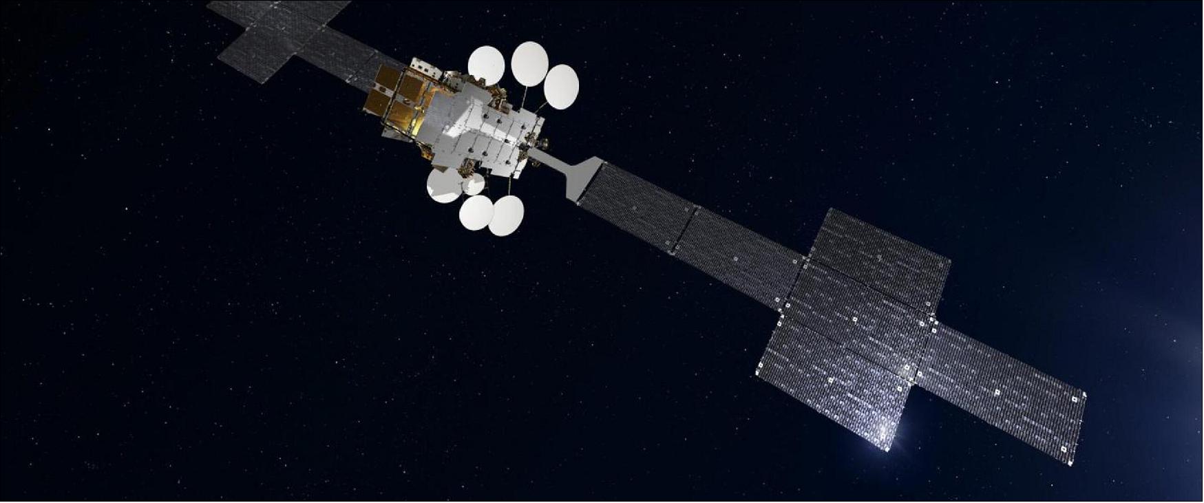 Figure 4: SES-17 Innovative data satellite enters commercial service. The satellite will provide broadband connectivity for commercial shipping, aviation, governments and enterprises through its operator, SES, as well connecting underserved areas and accelerating digital inclusion (image credit: SES)