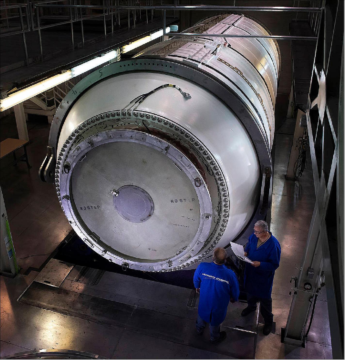 Figure 41: NASA completes booster motor segments for first Space Launch System flight (image credit: NASA)