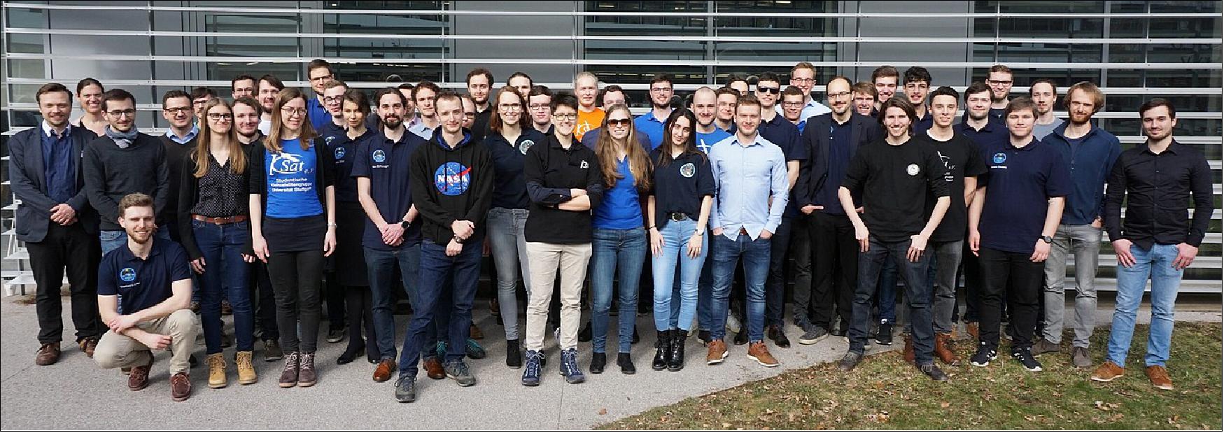 Figure 2: Photo of the SOURCE Team at the University of StuttGart in 2019 (image credit: University of Stuttgart)
