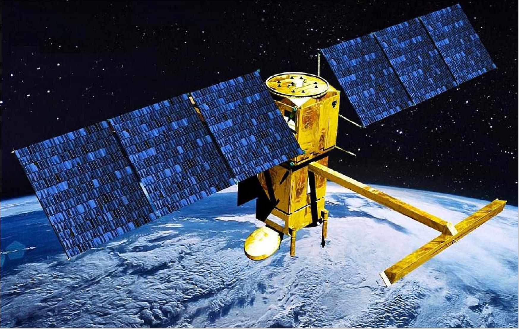 Figure 49: Artist's rendition of the deployed SWOT satellite (image credit: TAS)