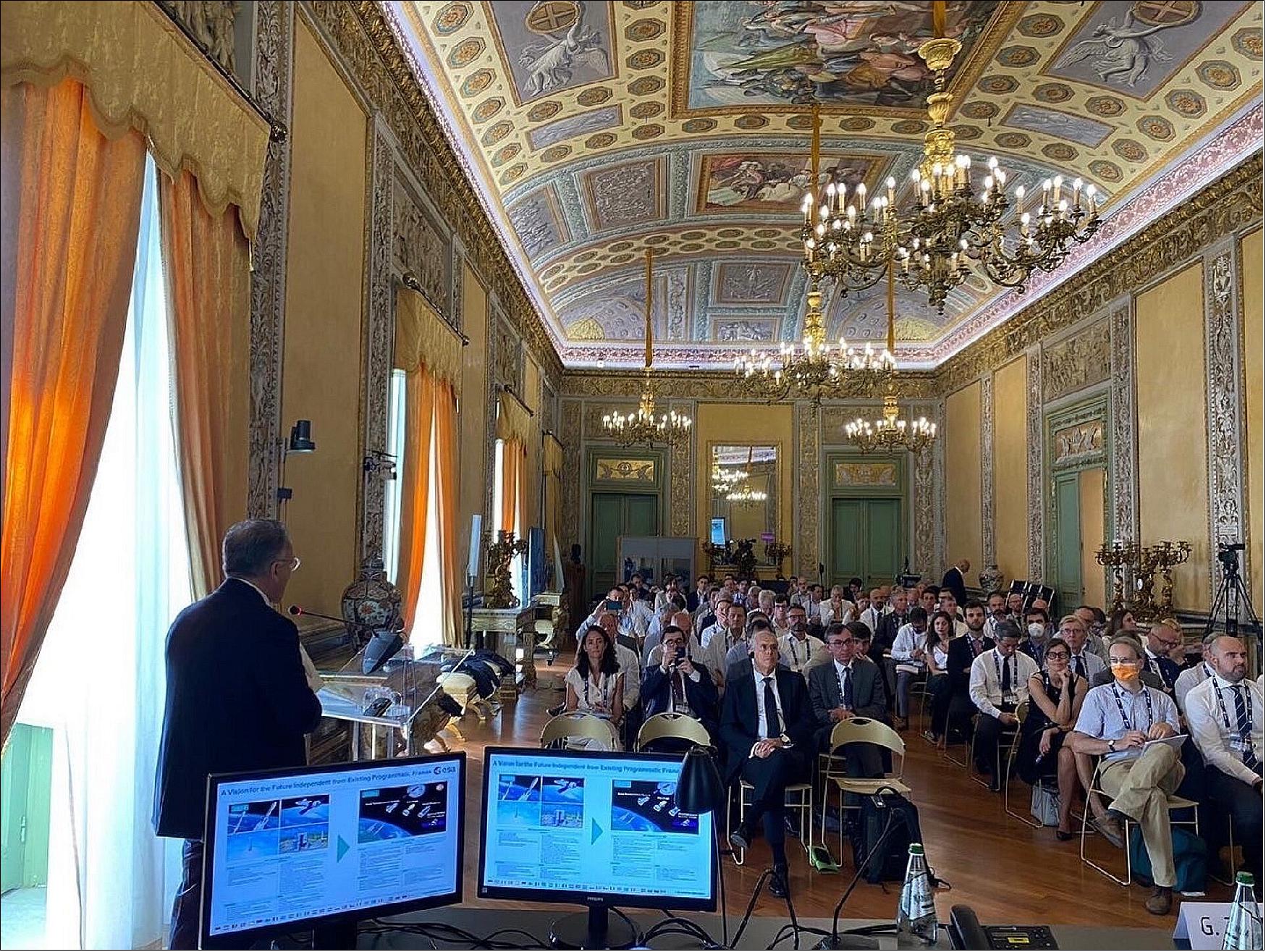 Figure 3: Shared Vision delegation, Palermo 27-28 June 2022 (image credit: ESA)