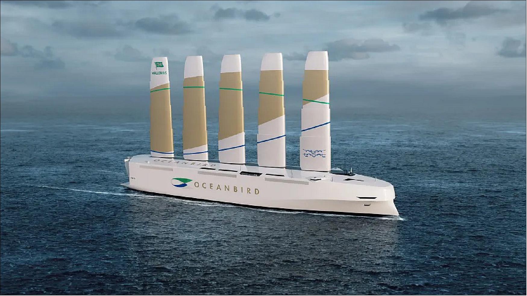 Figure 117: Oceanbird will take wind power solutions from a cutting-edge marine concept to commercial reality (image credit: Alfa Laval, Wallenius)