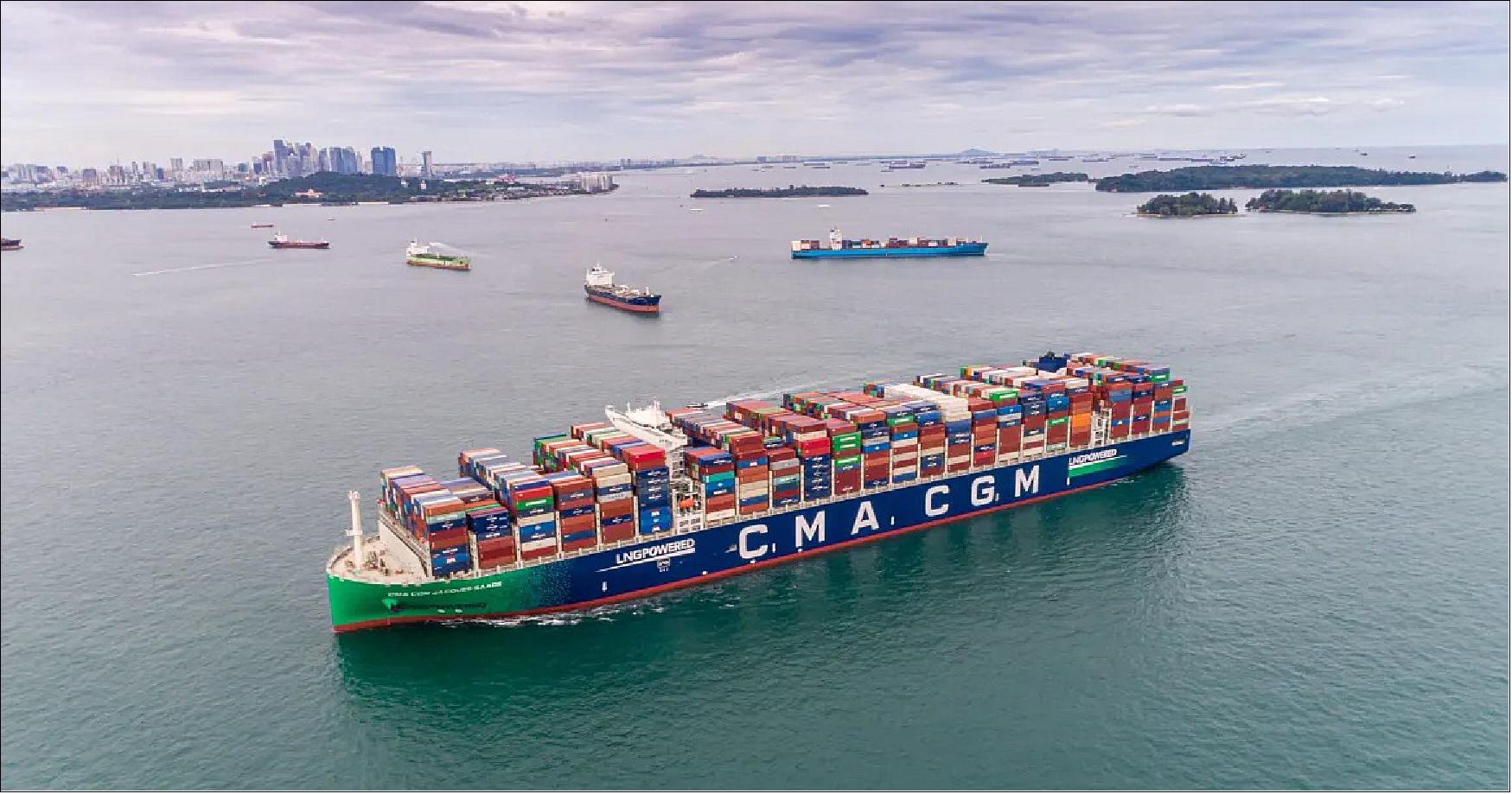 Figure 102: The CMA CGM vessels will be fitted with a broad range of Wärtsilä engines, systems and solutions (image source: CMA CGM)