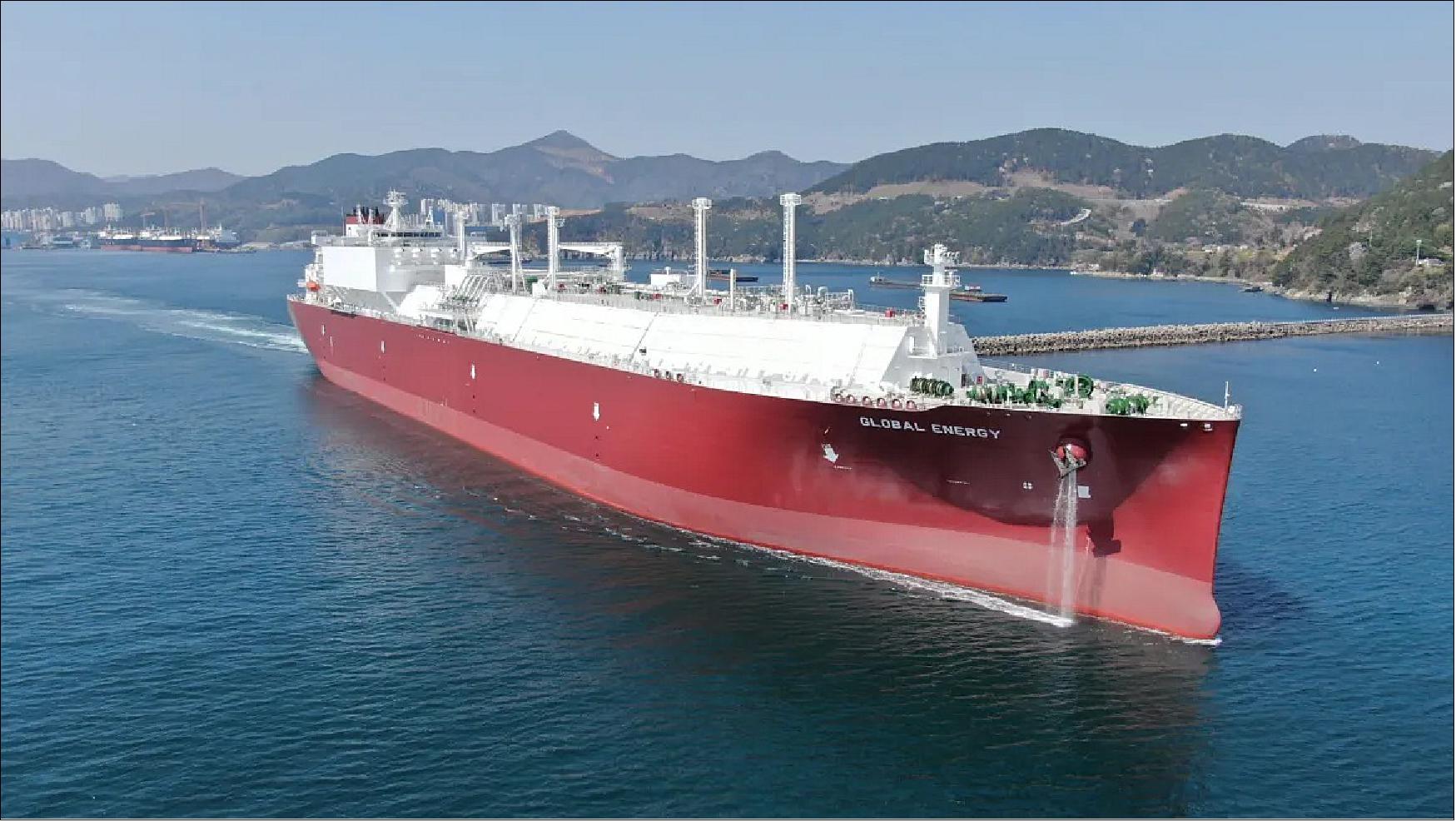 Figure 96: Nakilat LNG carrier Global Energy (image credit: Nakilat)