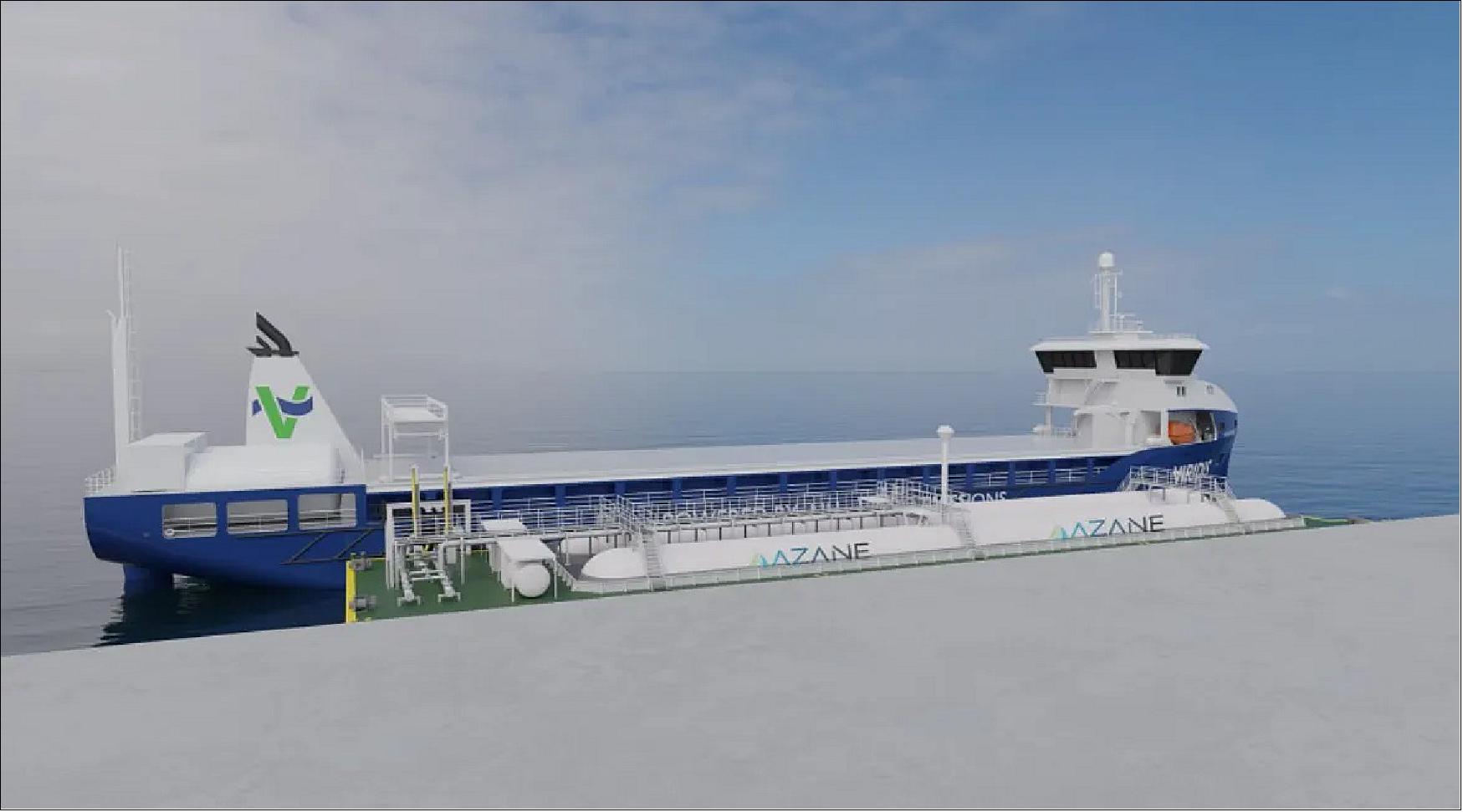 Figure 49: Yara is part of a consortium that is developing a first ammonia bunkering terminal in Norway (image source: Azane Fuel Solutions)