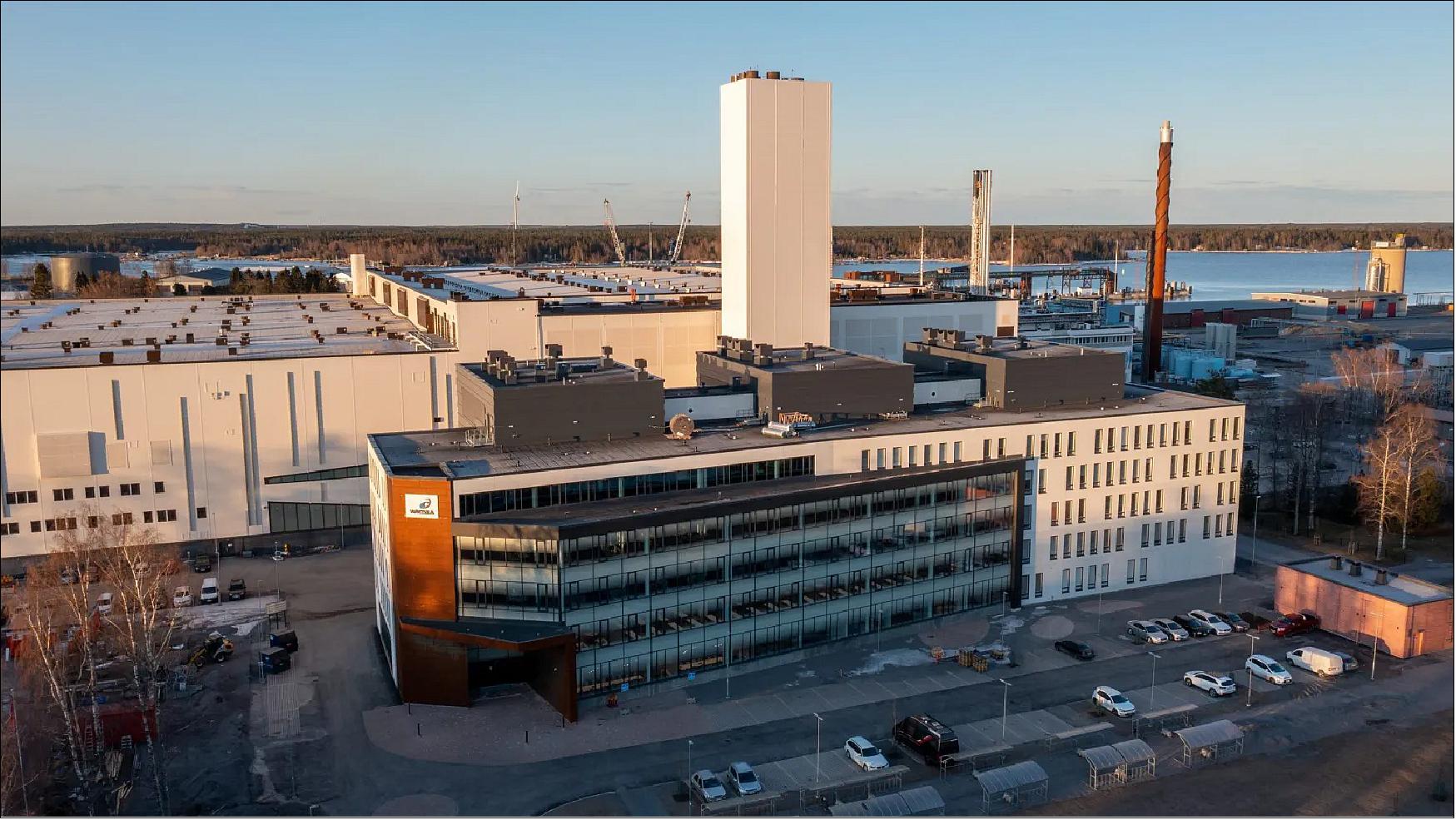 Figure 30: Aerial image of the STH office building (image credit: Wärtsilä)