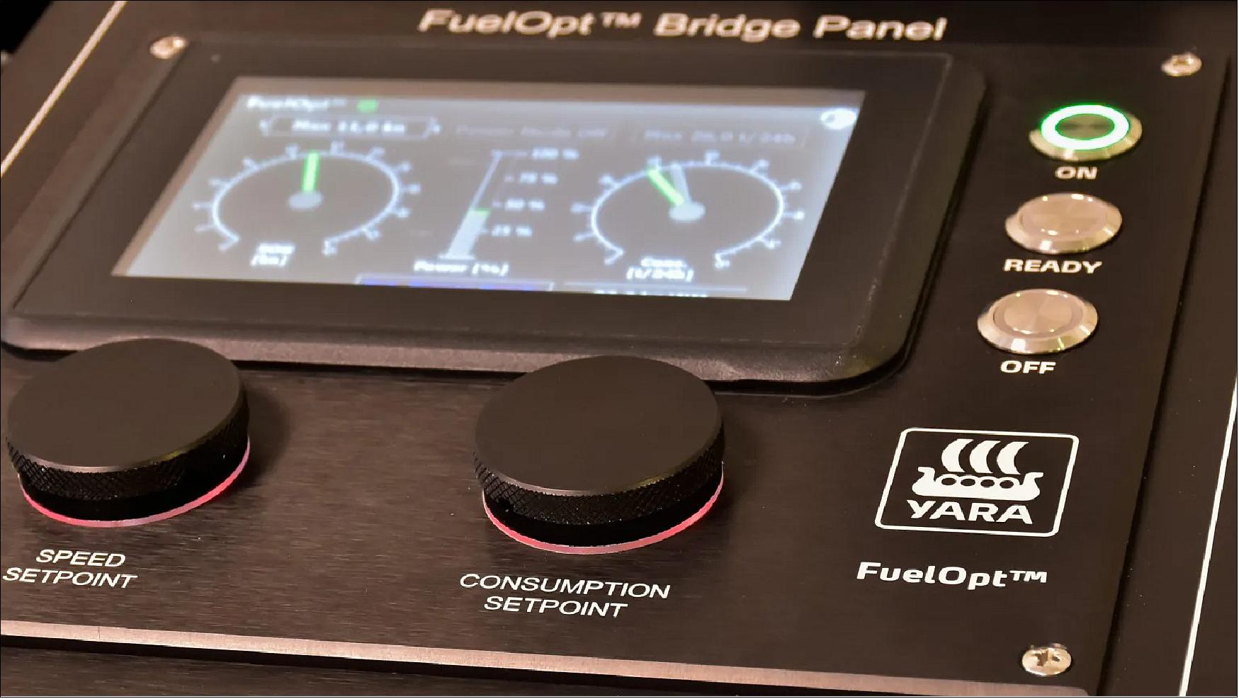 Figure 22: FuelOpt – Bridge Panel (image credit: VPO Global)