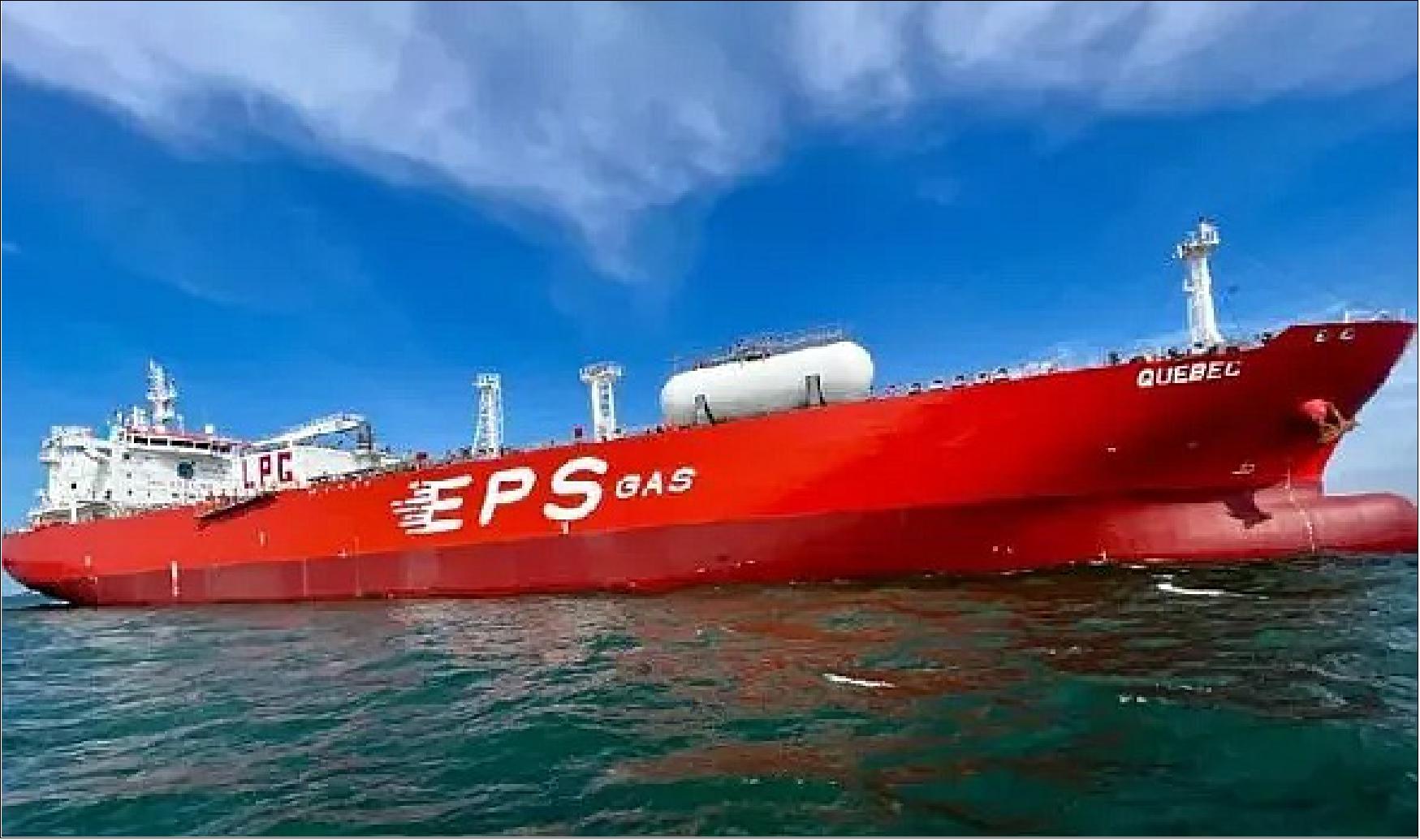 Figure 12: Photo of an EPS ship (image credit: EPS)