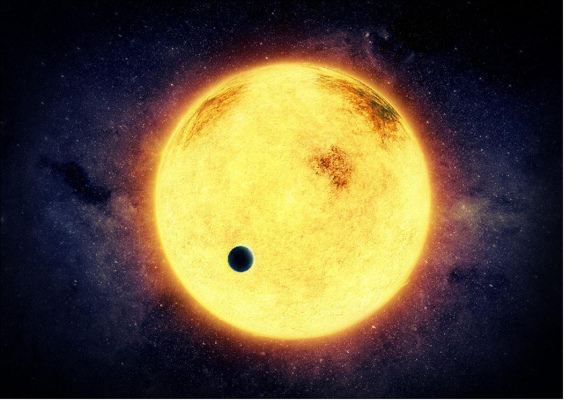 Figure 41: At 40 million years old, DS Tuc Ab is now the youngest planet for which scientists have measured orbital tilt. Scientists used the young star as a proving ground for new modeling techniques measuring stellar obliquity and planetary demographics (image credit: M. Weiss)