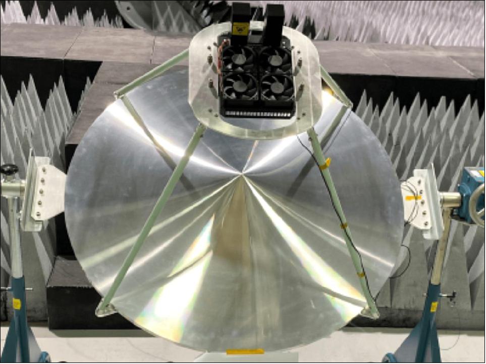 Figure 8: Photo of the Lockheed Martin WAFER antenna (image credit: Lockheed Martin)