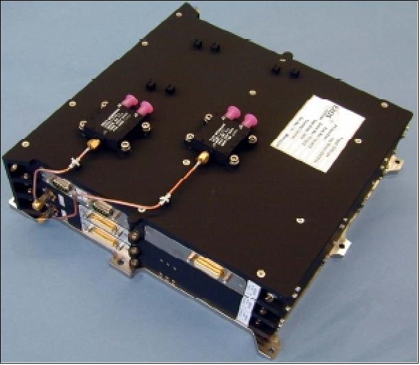 Figure 4: Flight unit box of the MosaicGNSS receiver (image credit: EADS Astrium)