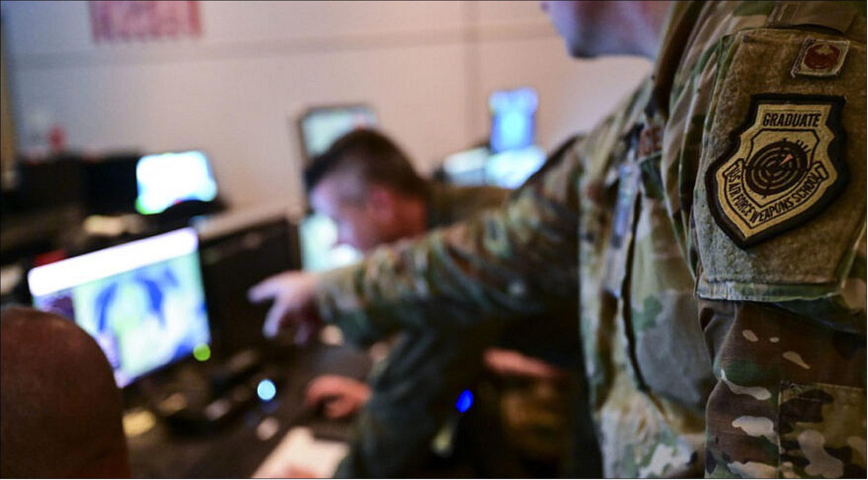 Figure 26: The North American Aerospace Defense Command and U.S. Northern Command held a series of experiments at Tyndall Air Force Base, Fla.. The goal was to integrate data from the air, cyber and space domains >(image credit: U.S. Air Force)