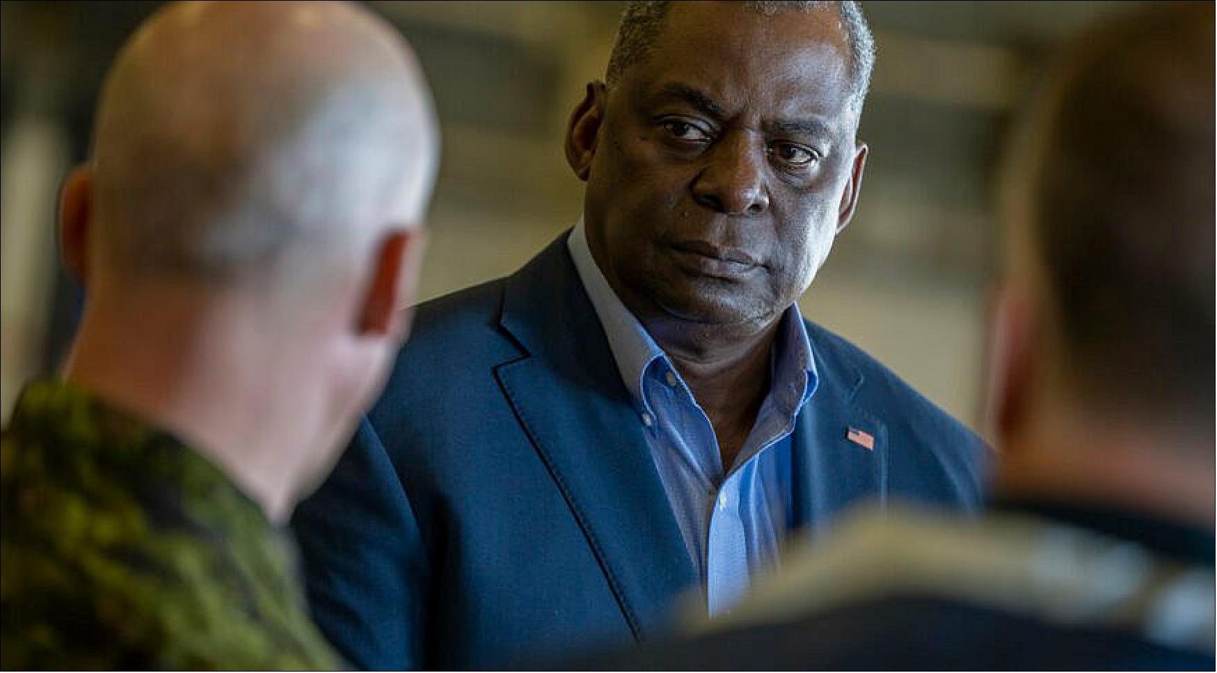 Figure 57: Defense Secretary Lloyd Austin on July 24, 2021, began a seven-day trip to Asia to conducting bilateral meetings with senior officials 8image credit: DoD)