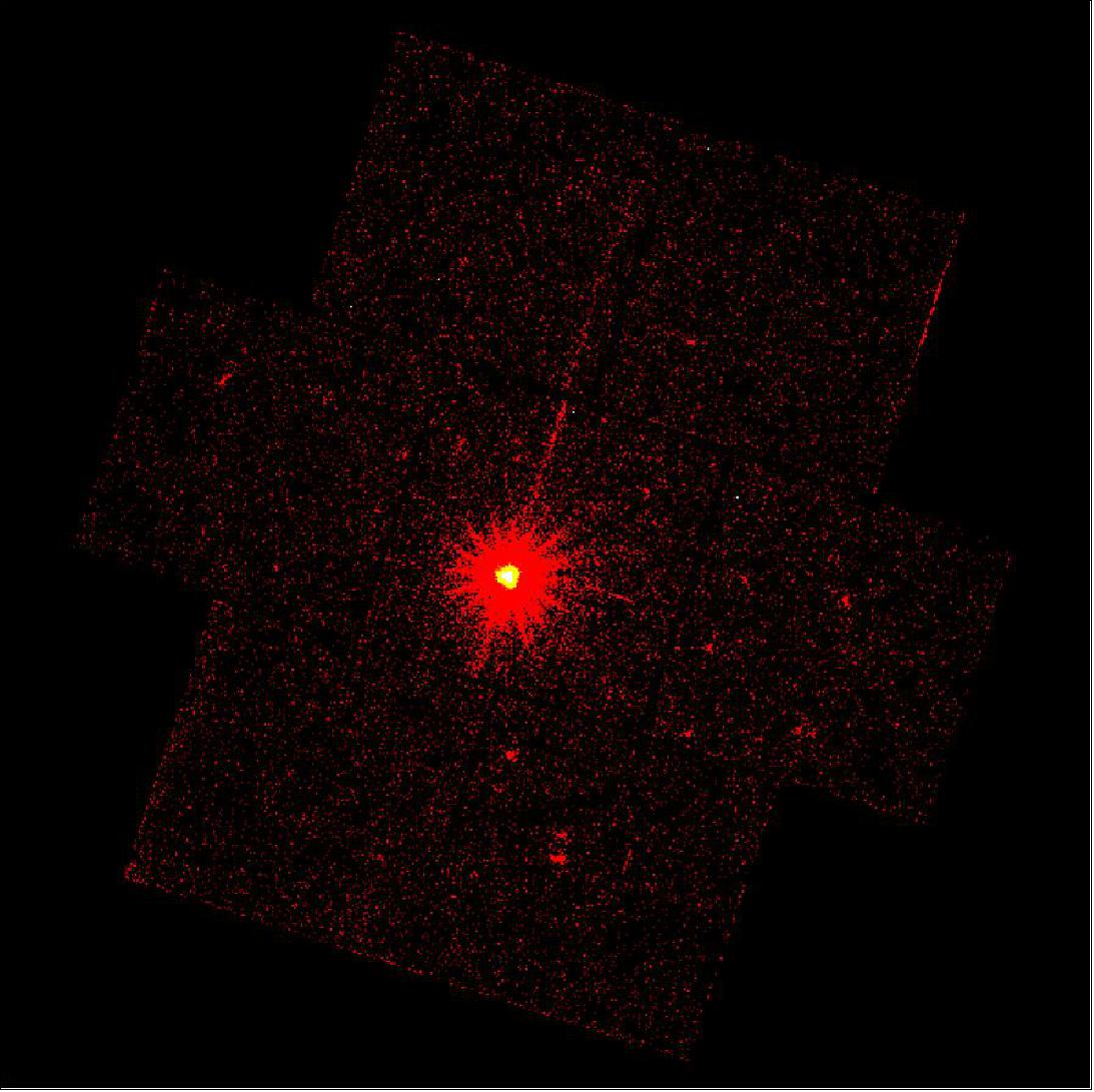 Figure 141: EPIC-MOS X-ray image of the field around star HR1099 (image credit: ESA)